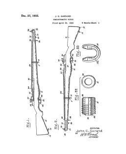 Colt 1911 Gun Patent Print Poster Item#10086: Frame a Patent