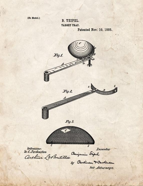 Target-Trap Patent Print