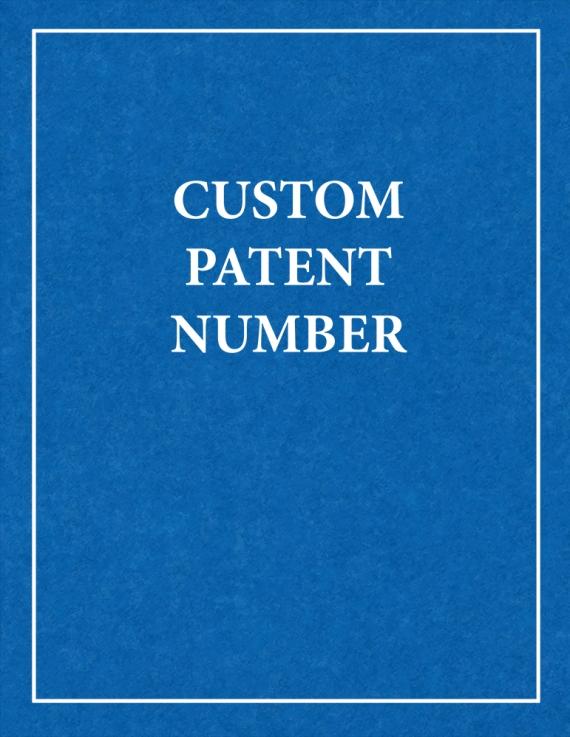 Custom Patent Print