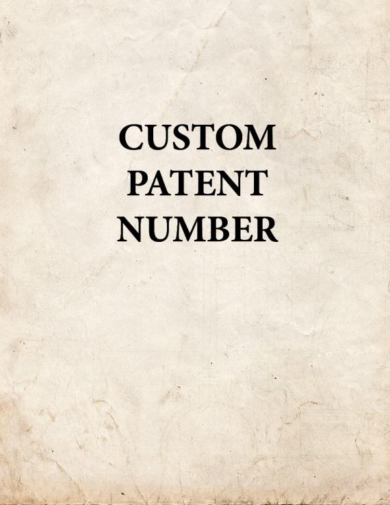 Custom Patent Print